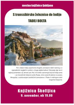 S transsibirsko železnico do Indije